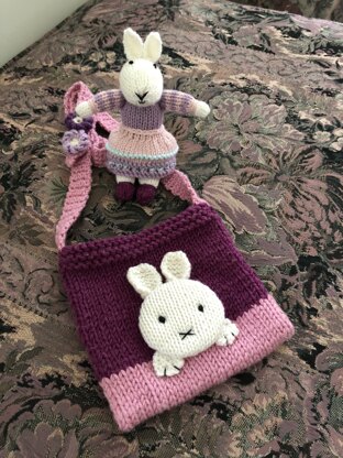 Miffy Bunny for Beatrix's bag