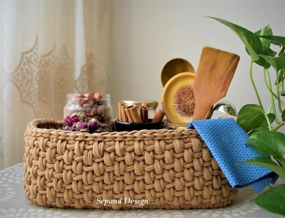 Zpagetti (t-shirt) yarn basket-84-En-Fr