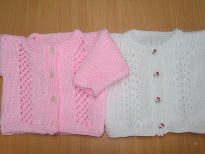 2-option baby cardigan