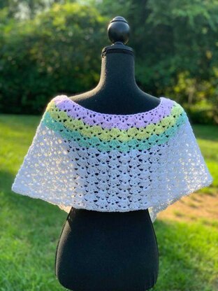 Spring into Summer, Fall into Winter Shawl