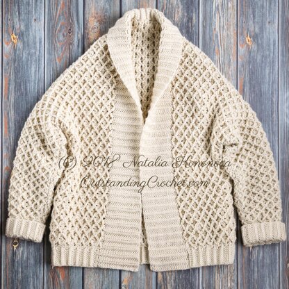 Diamond Cable Cardigan