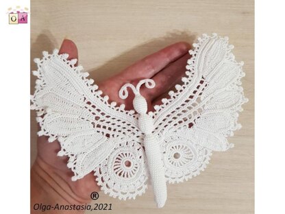 Crochet butterfly pattern