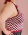 Harmon Halter Checkerboard Crop Top