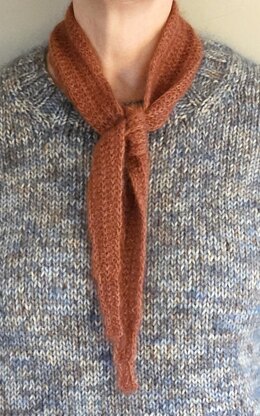 Slip stitch scarf