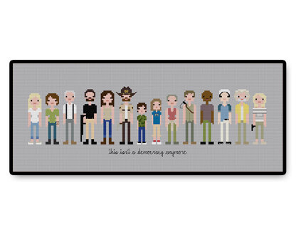 The Walking Dead Season Two - PDF Cross Stitch Pattern