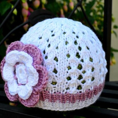 Little Diamonds Spring Baby Hat