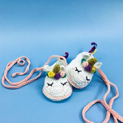 Unicorn baby shoes