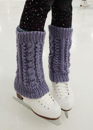 Shine on the Ice leg warmers