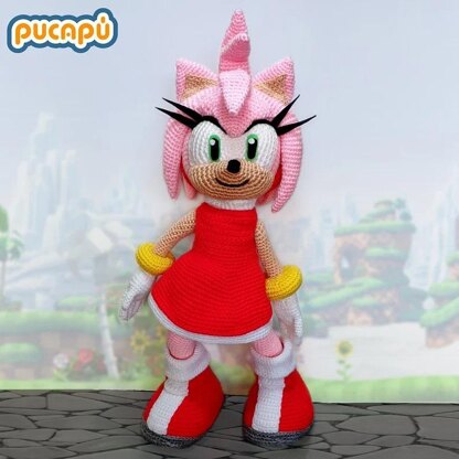 Amy Rose Amigurumi