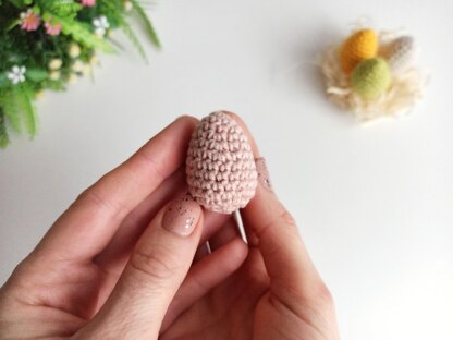 Easter eggs crochet pattern