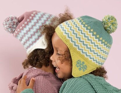 Cozy Hat Pdf Knitting Pattern 2-6 years Boys Girls Winter Hat