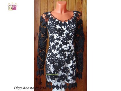 Black lace dress 3