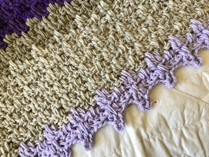 The French Lavender Throw