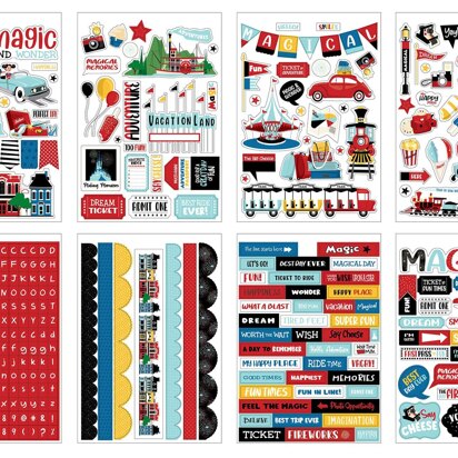 Carta Bella Paper Believe In Magic Sticker Book
