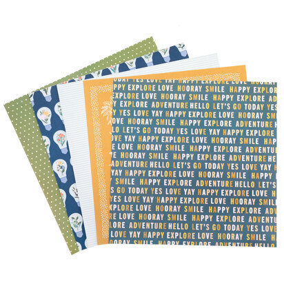 Jen Hadfield Live and Let Grow 12x12 Paper Pad