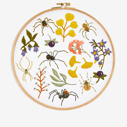 DMC Woodland Spiders Embroidery Pattern - PAT1764 - Downloadable PDF