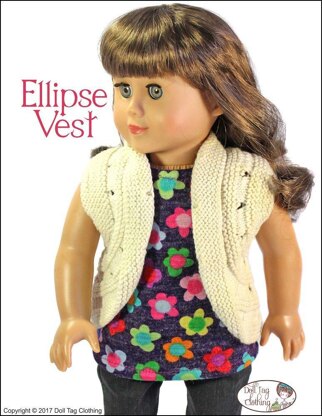 Ellipse Vest for 18 inch Dolls
