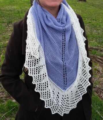 Cirrostratus Shawl