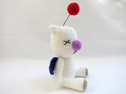 Amigurumi Final Fantasy X Moogle Doll