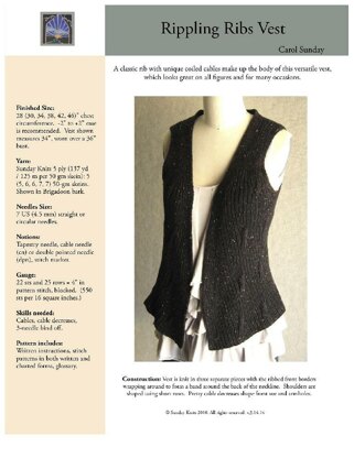 Rippling Ribs Vest