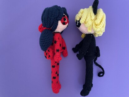 Bug and Cat amigurumi