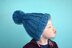 Mega pom pommy hat