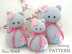 Knit Pattern Animal Cat Baby Kids Toys
