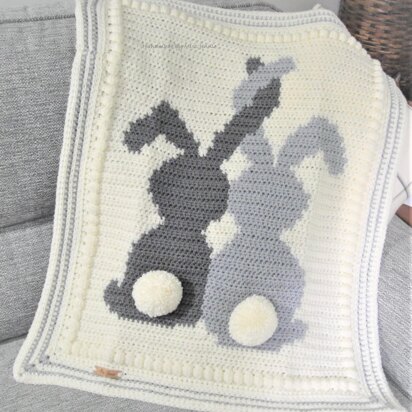 Forever Friend Bunny Baby blanket