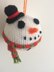 Snowman Christmas bauble