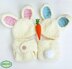 Bunny Hat, Diaper Cover, and Amigurumi Carrot Set