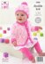 Coat, Hat & Sweater With Hood in King Cole Cherish Dash DK & Cherished DK - 5585 - Downloadable PDF