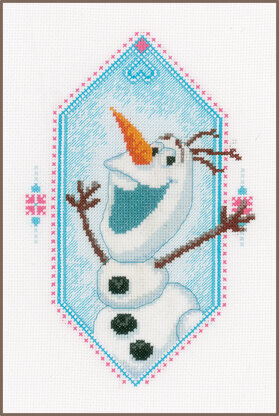 Vervaco Frozen - I'm Olaf Cross Stitch Kit - PN-0167298