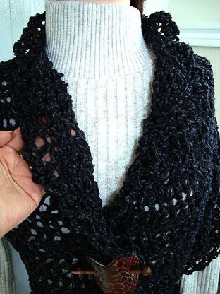 469 LACY SHRUG, age 12 to adult XL