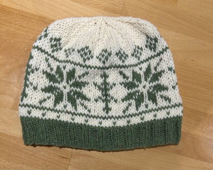 Nordic Snowflake Beanie