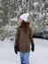 Fluffy Snow  Maman et Enfant Bonnet Tuque