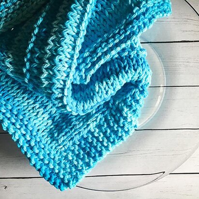 Garter Ridge Wash Cloth