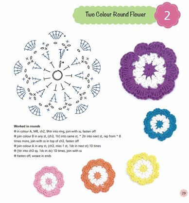 Crochet Flowers by Tash Bentley