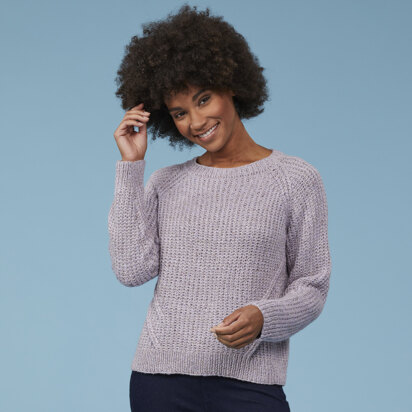 Bellingham Pullover - Jumper Knitting Pattern for Women in Tahki Yarns Newport 