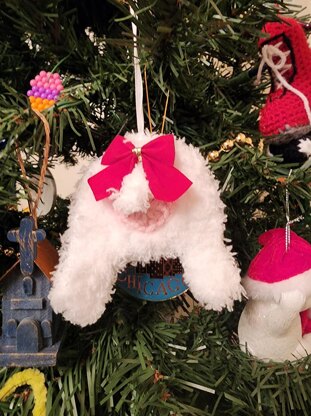 Polar Bear Butt Ornament