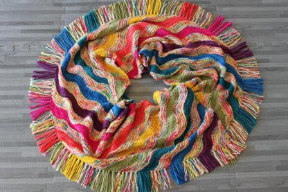 Spring Fringe Scarf