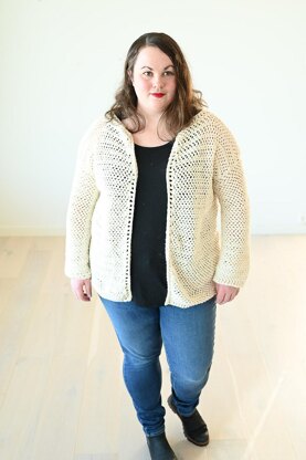 Herringbone Stitch Cardigan