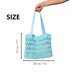 Raffia beach bag