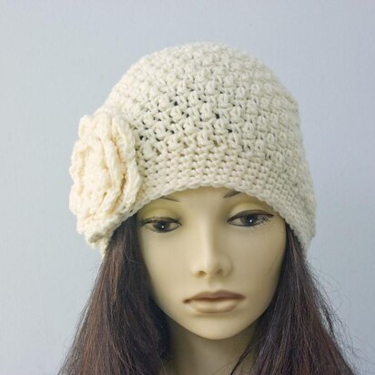 Winter Flower Hat