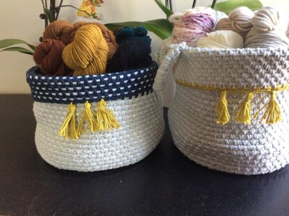 Up-cycled Basket