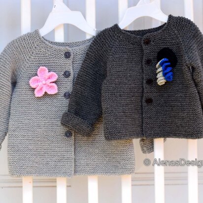 Baby Cardigan with Embellishments 2