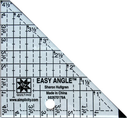 EZ International Easy Angle 4.5" Acrylic Template