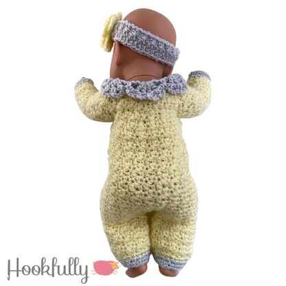 Sweet lemon baby dolls onesie