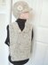 #90, KNITTED TABBARD VEST