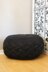 Pouffe / Footstool / Ottoman Super Chunky Cable Knit 25" diameter x 16.5" high