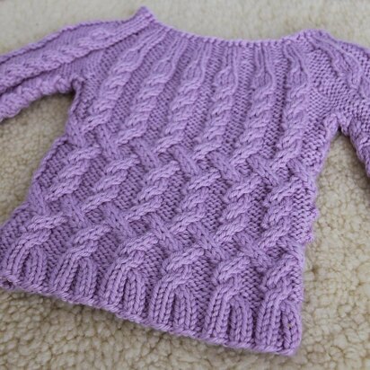 Dancing Cables Sweater